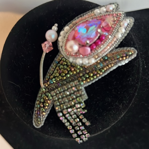 lapel brooch swarovski brow - Picture 3 of 4